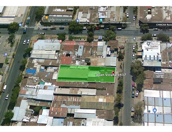 Terreno En Venta En Juan Vicuña 1417, Santiago Rm