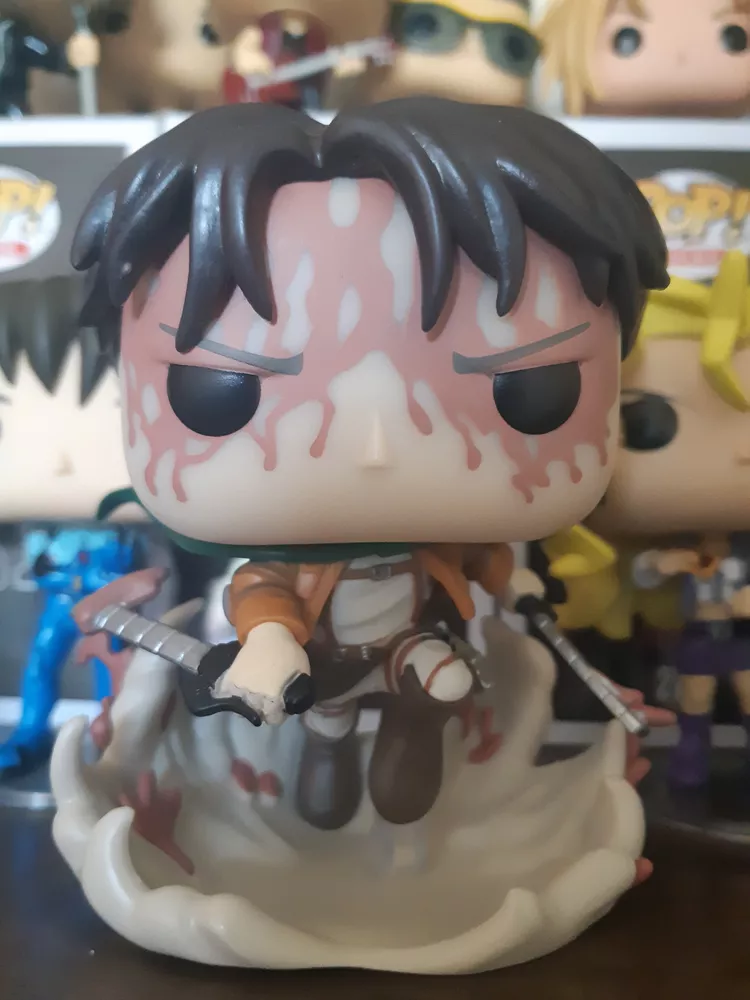 Funko Pop! L'Attaque des Titans [1169] - Battle Levi (Special Edition) –  AddictoPop