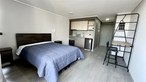 Homestudio Amoblado Metro Rondizzoni Con Terraza