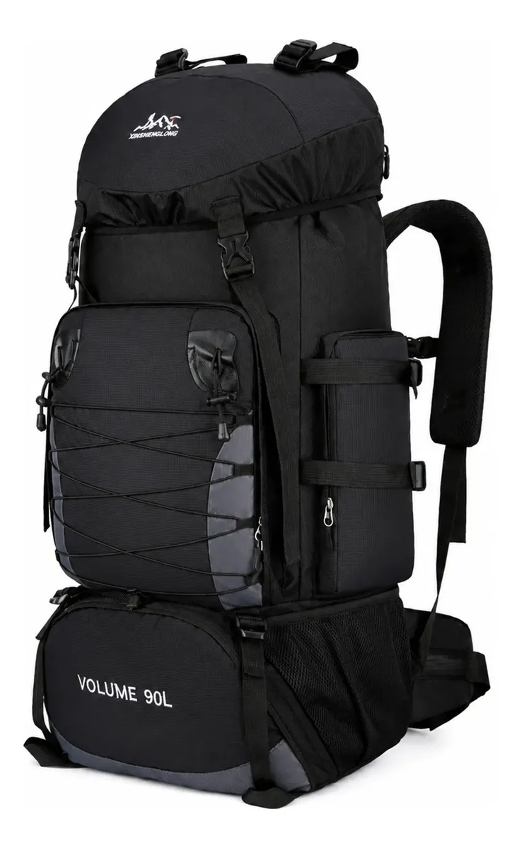 Mochila Cargueira Tática Grande Impermeável Reforçada 90l