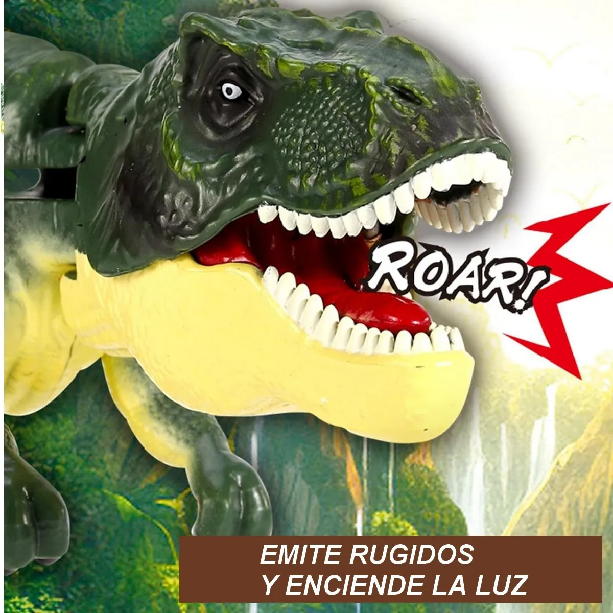 Juguete De Dinosaurios Za Za Ruge Y Enciende La Luz