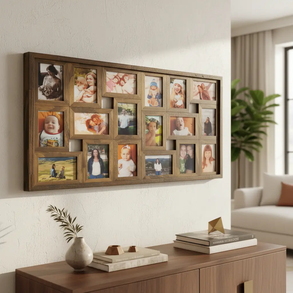 Painel De Fotos Quadro Fotos Multifotos