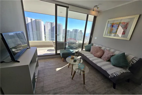 Arriendo Depto En Concón, 2 Hab 2 Baños