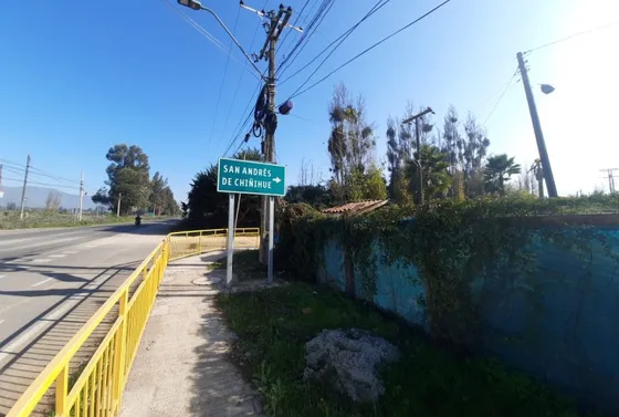Terreno Agricola En Venta - El Monte (san Andres De Chiñigue