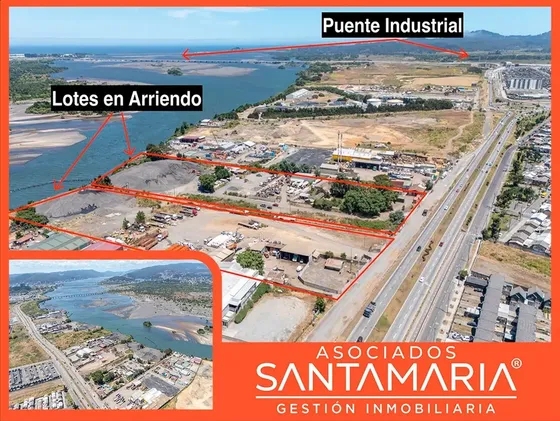 Arriendo Industrial En Costanera Hualpén