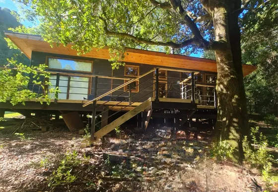 Casa Con Orilla De Río Pucón