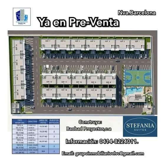 Se Ofrece Apartamentos En Pre-venta De Excelente Oportunidad De Inversion En Conjunto Residencial Stefania Suites, Nueva Barcelona