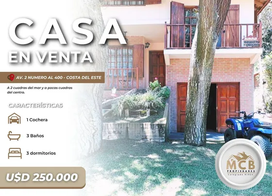 Alquiler Chalet - Costa Del Este