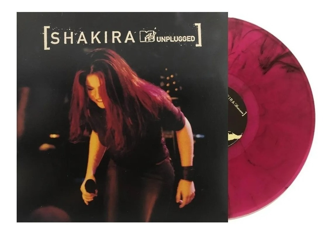 Shakira - Mtv Unplugged Lp Vinilo Púrpura Magenta Vinyl Cd | Envío gratis