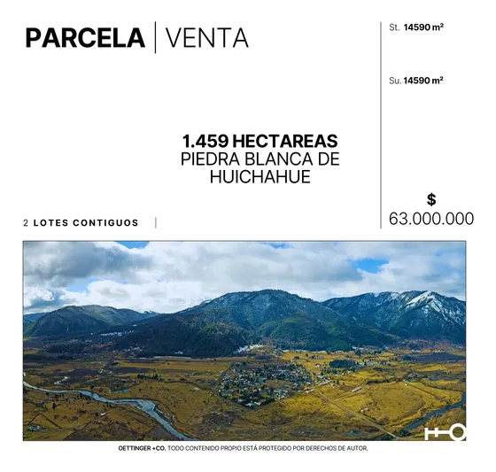 Parcela En Venta - Piedra Blanca De Huichahue
