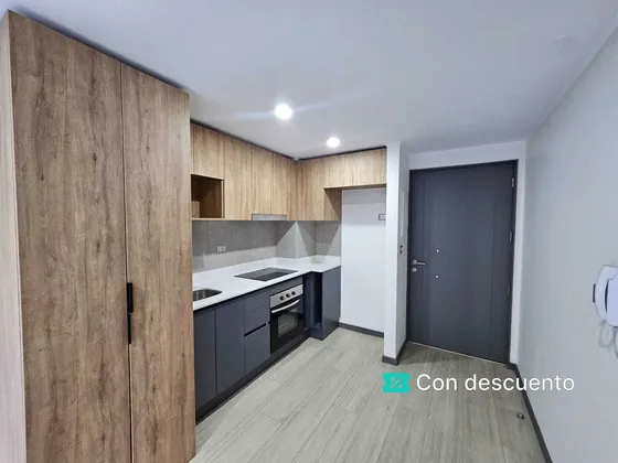Depto. 1d + 1b En Santiago [id: W13170]