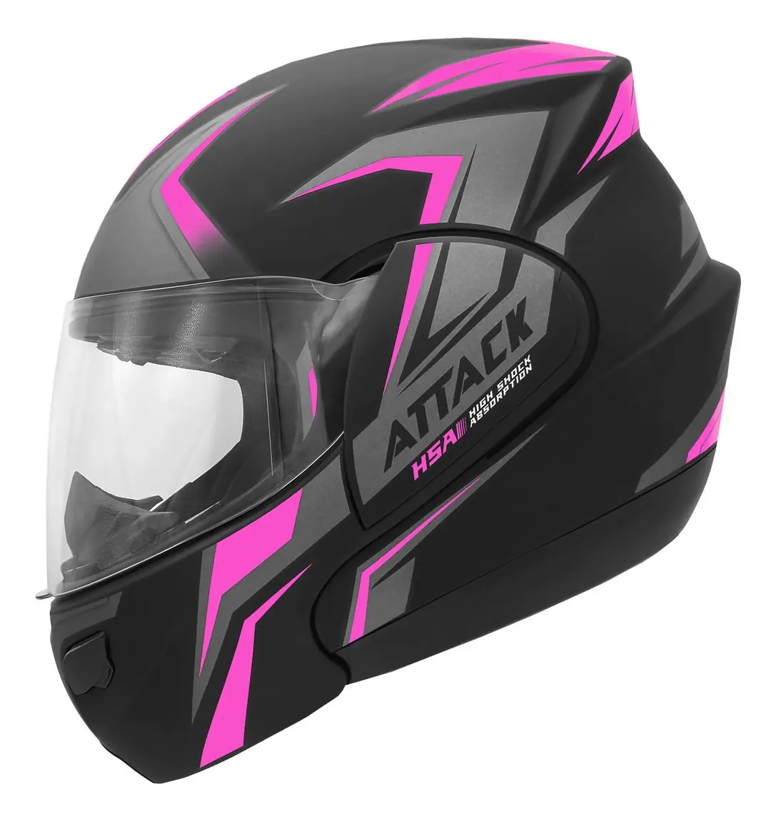 Capacete Fechado Abre E Fecha Attack Hsa Pro Tork Promoção — foto 3