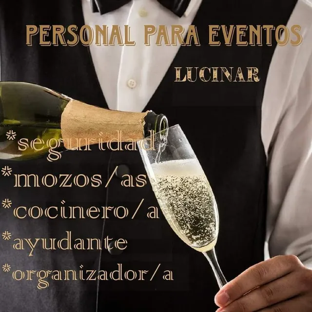 Servicio De Mozos. Personal Para Eventos Y Catering