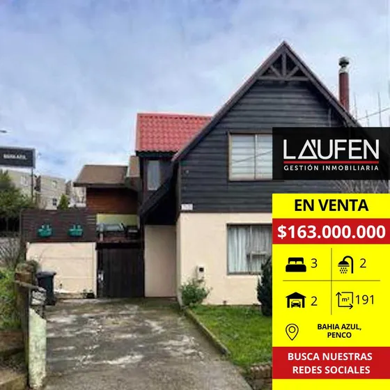 Espectacular Casa En La Comuna De Penco (101344)
