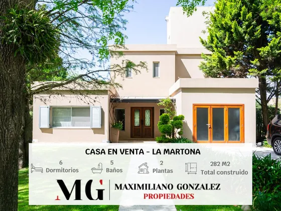 Casa En Venta, 9 Ambientes - La Martona, Cañuelas