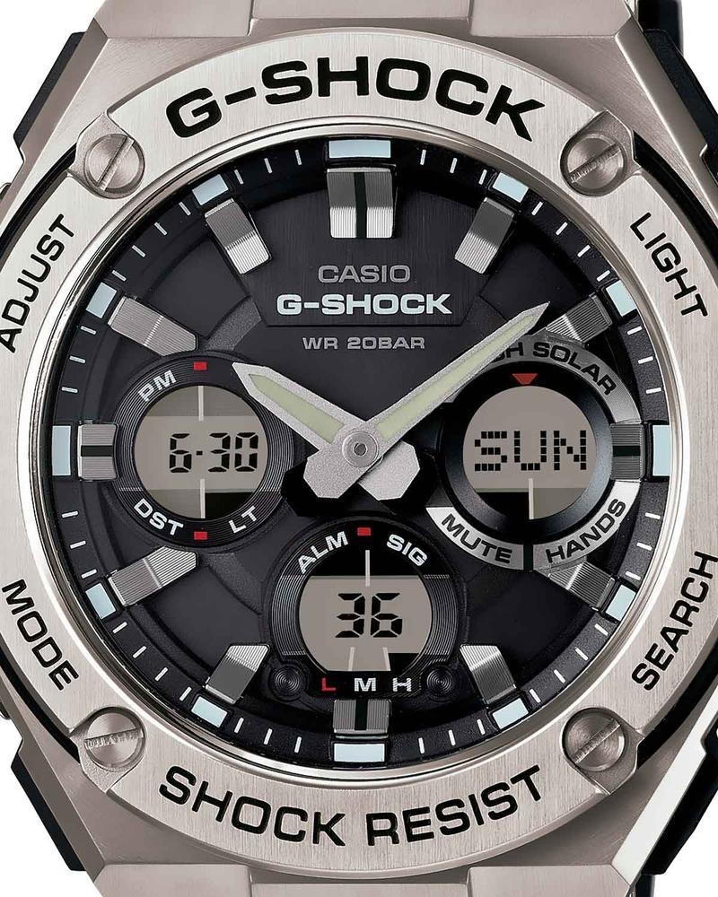 Reloj Casio G-shock Gsteele Para Caballero-gst-s110-1acr | Meses sin intereses