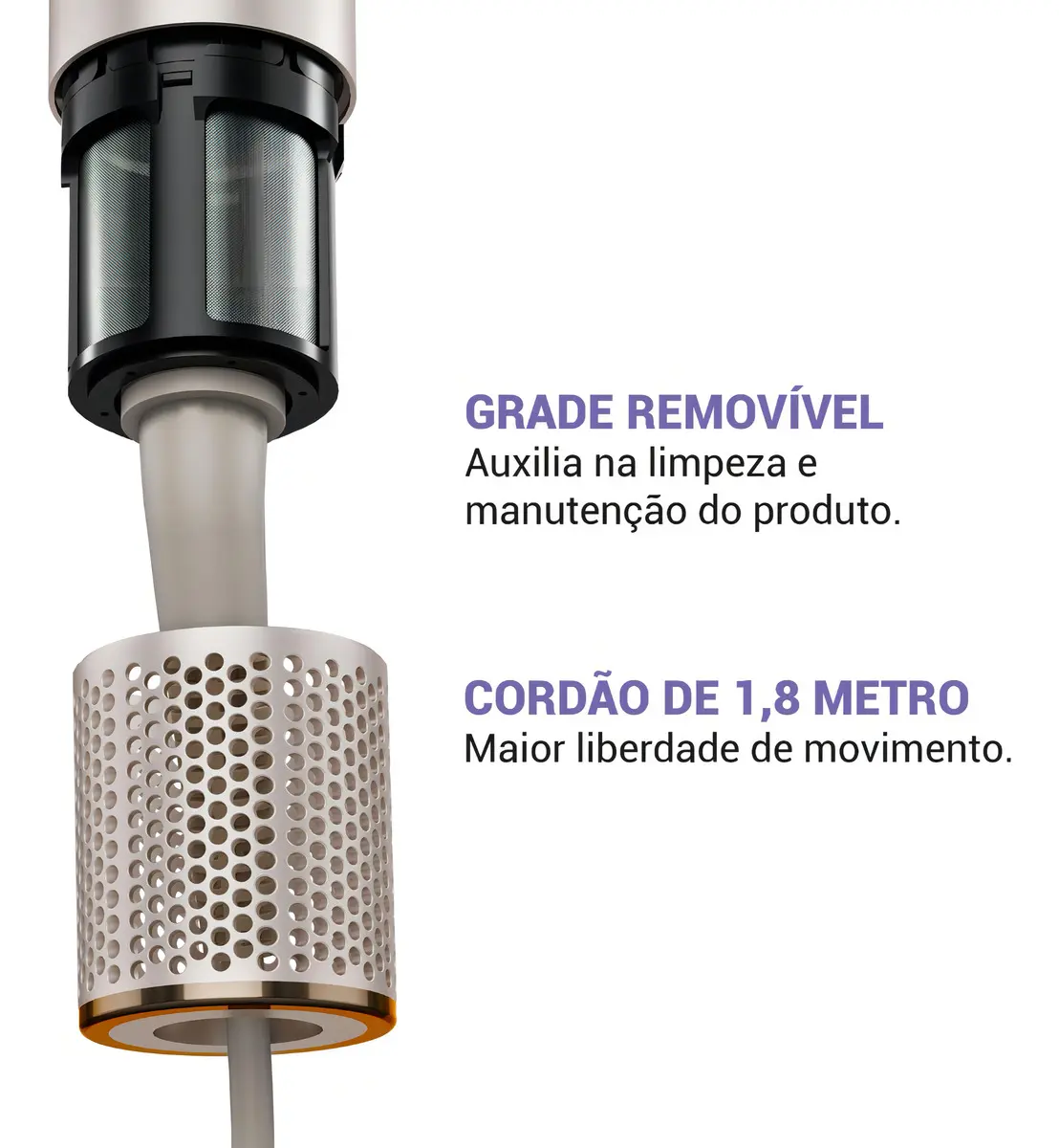 Acessórios do secador Philco 4 em 1