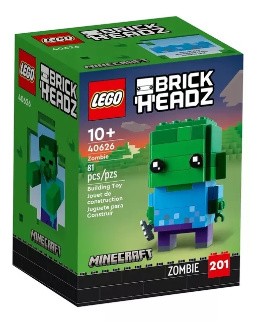 Lego Brickheadz Zombie 40626 - 81 Pz