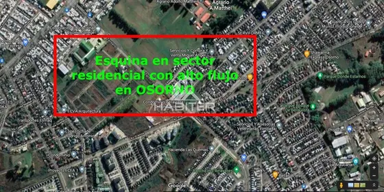 Terreno Construccion En Venta 3.000m2 Comercial En Osorno