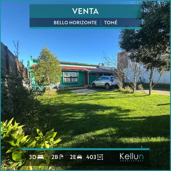 Casa En Venta A Minutos De La Playa | Tomé, Bio-bio