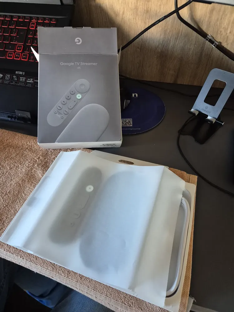 Google Tv Streamer 4k Streamer 4k 4ª Geração Ga05662- | Frete