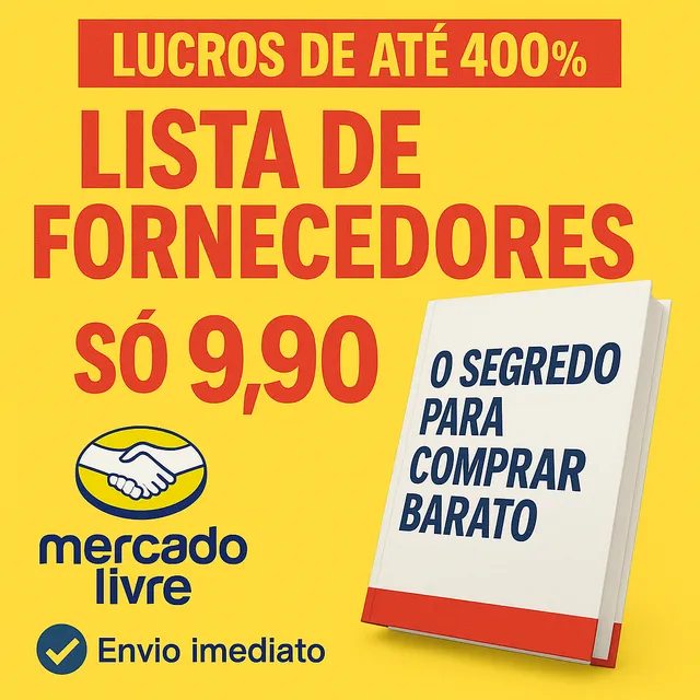 Lista De Fornecedores 