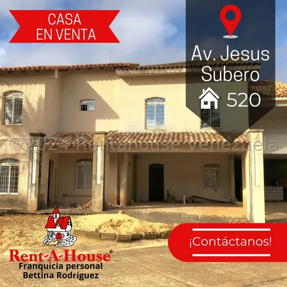 En Venta Amplia Y Funcional Casa Ubicada En Av. Jesus Subero Mls #24-22627 Cv