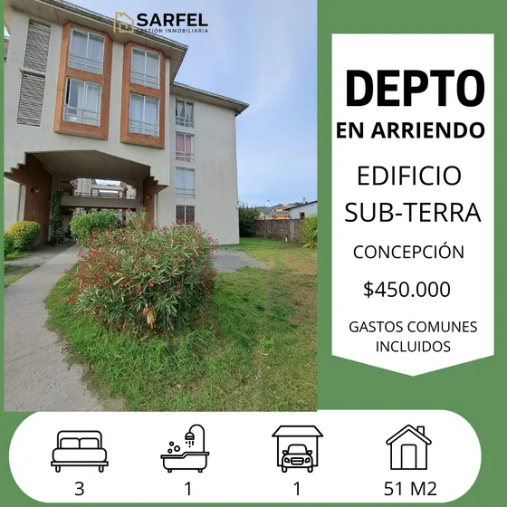 Departamento En Arriendo 3d-1b-1e Semi Amoblado, Condominio 