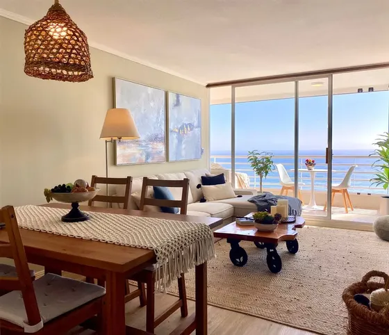 Departamento Primera Línea En Condominio Horcón, Puchuncaví