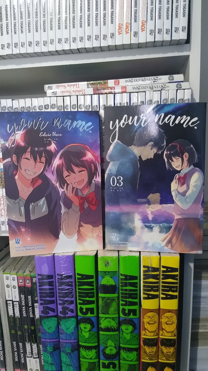 The Shop With No Name Manga Lote Your Name Mangá Jbc | Mercado Livre