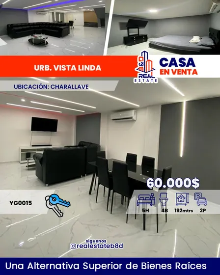 Towhouse En Venta Urb. Las Mesetas / Cúa