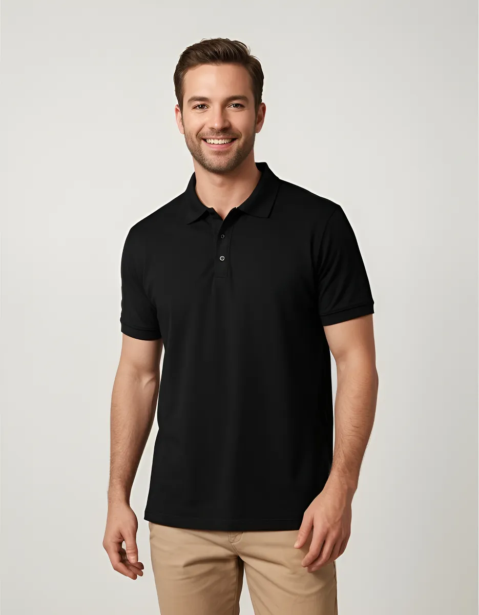 Camiseta Camisa Polo Masculina Básica