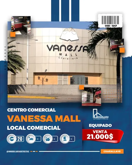 Local Remodelado En El Centro Comercial Vanessa Mall - Charallave.
