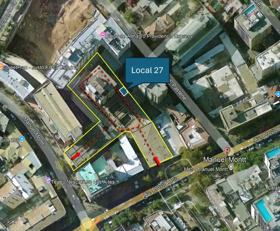 Local Comercial - Providencia - Metro Manuel Montt