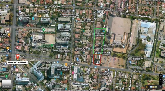 Terreno De 8 Casas En Brown Sur Macul