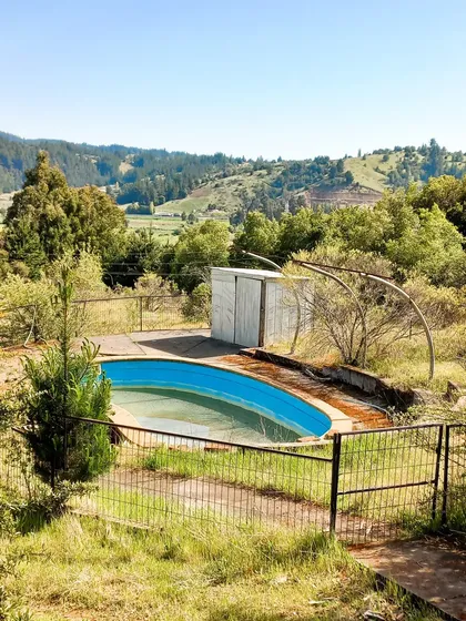 Vende Parcela 6ha Con Casa, Sector Cajón Tomeco, Yumbel