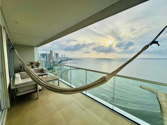 Vendemos Apartamento 2 Habitaciones H2 Plaza Bocagrande, Cartagena 