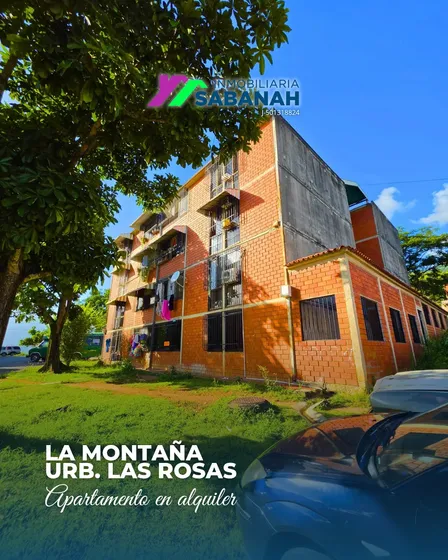 #628 Apartamento En Alquiler En La Montaña, Urb. Las Rosas En Guatire