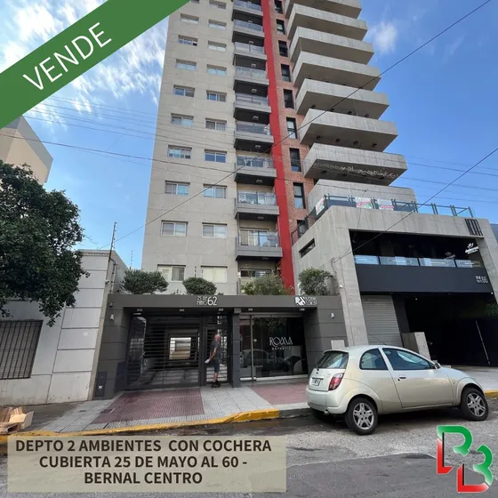 Bernal Centro Vende Dos Ambientes Con Cochera