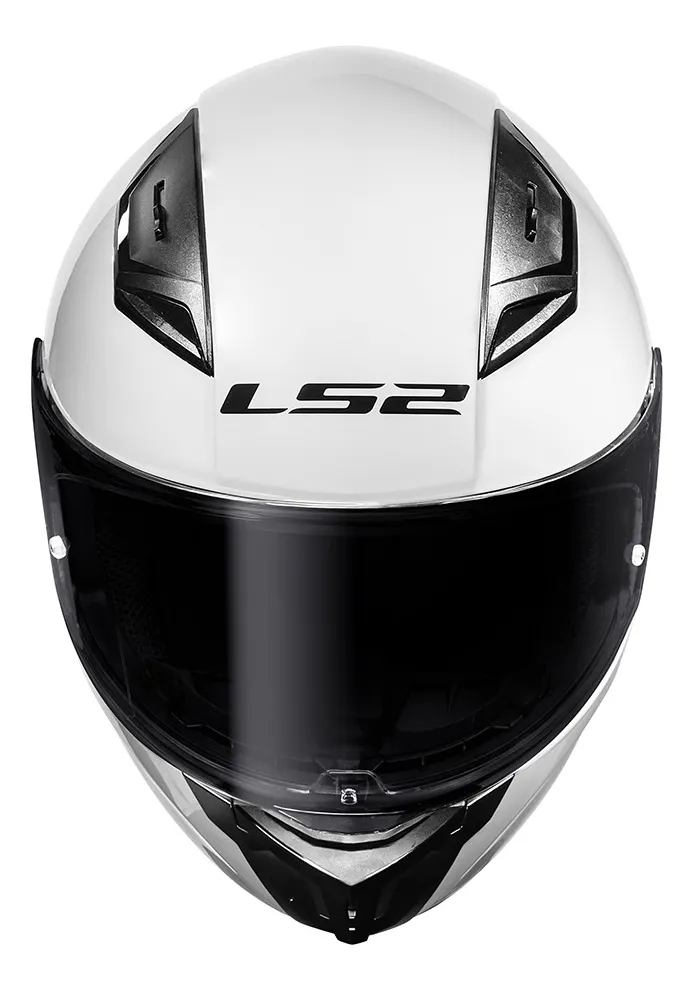 Capacete Ls2 Vigo Ff810 Monocolor Branco Brilhante - Imagem 4