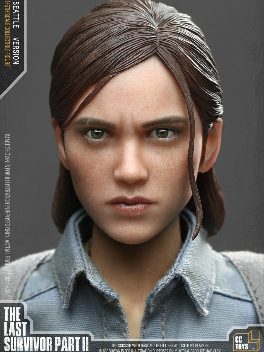 Cctoys Ellie The Last Of Us 20 Nova Versão N Hot Toys Frete Grátis 