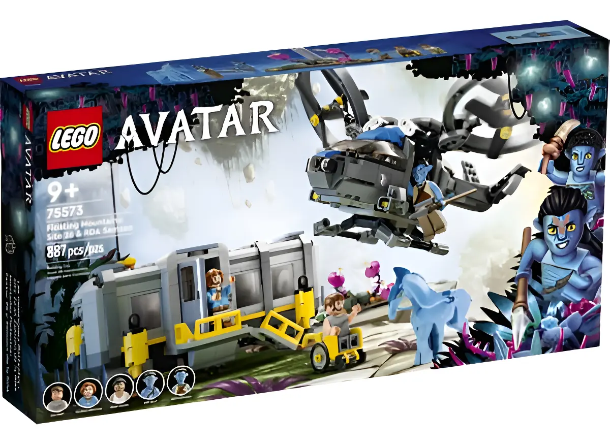 Lego Avatar Montanhas Flutuantes Site 26 E Rda Samson 75573 887 Avatar