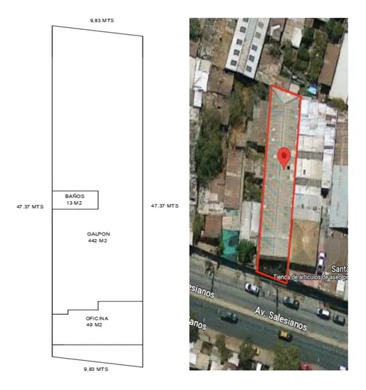 Venta Gran Bodega 504 M2 Totales En San Miguel