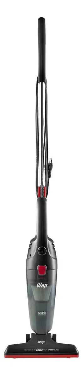 Aspirador De mão Wap High Speed Black 1.2L preto e vermelho 60Hz