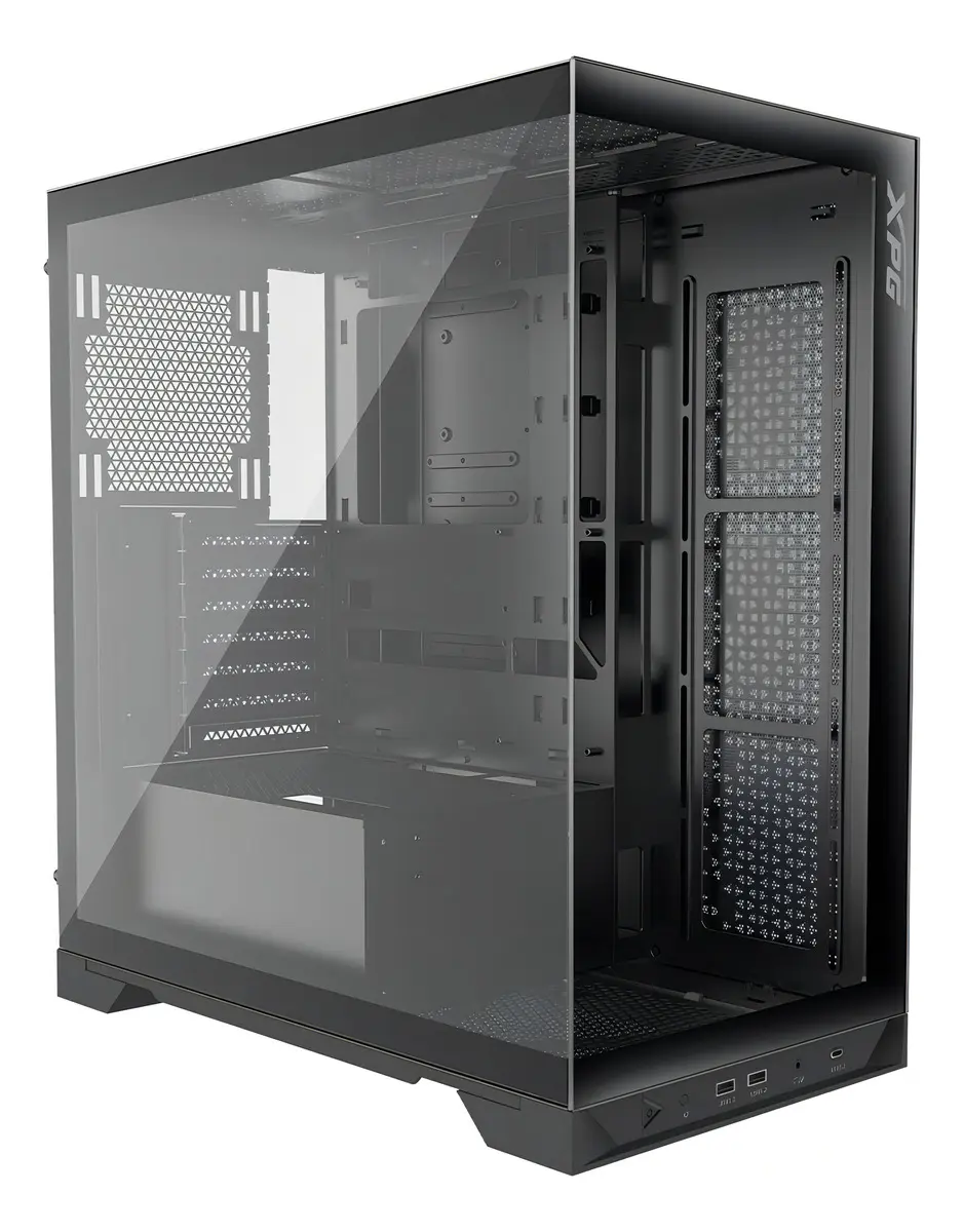 Gabinete XPG Invader X Mini Negro Fan ARGB x5 Mid Tower