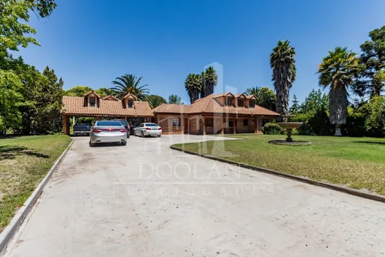 Hermosa Parcela En Calera De Tango, Casa Estilo Chilena, 6 D