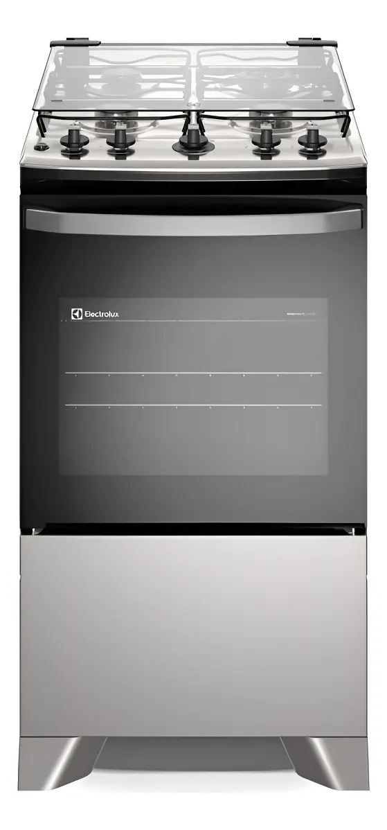 Fogão 4 Bocas Cinza FE4IG Mesa Inox Bivolt​ Electrolux