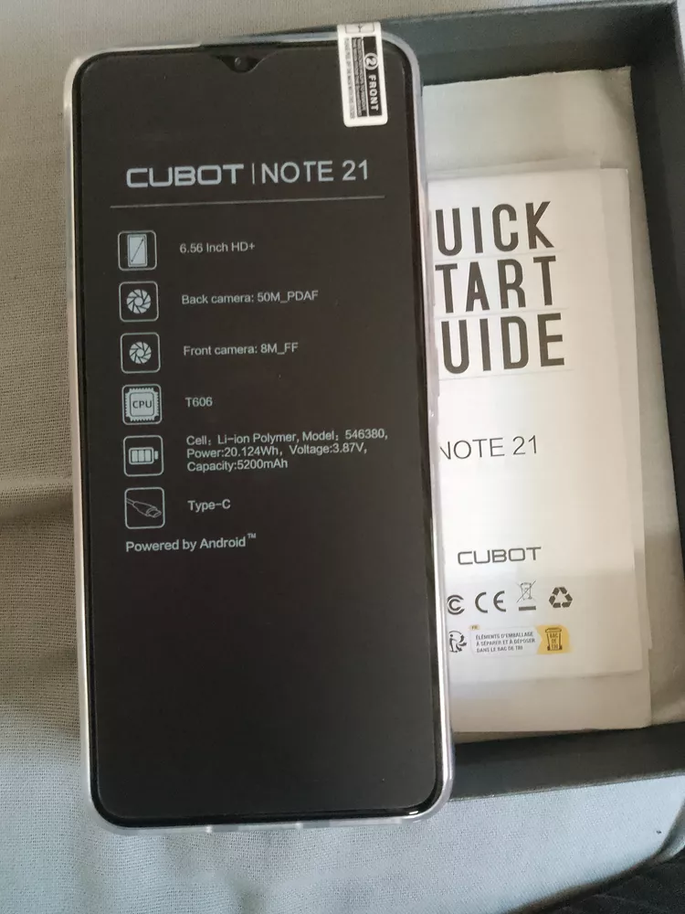 Celular Cubot Note 21 Dual Sim 128 Gb 6 Gb Ram 90hz 5200mah Android 13  oferta en Mercado Libre