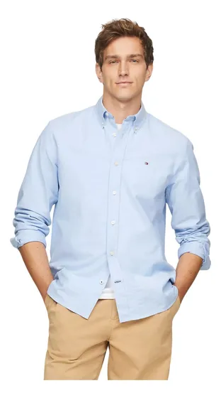 Camisas formales tommy hilfiger sale
