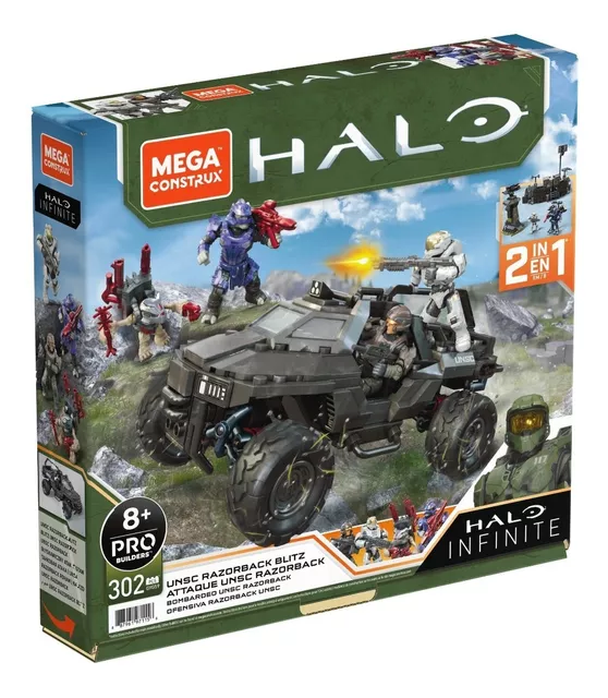 Mega Construx Halo, Batalla de UNSC Scorpion, Juguete de Construcción para  niños a Partir de 8 años : : Juguetes y Juegos